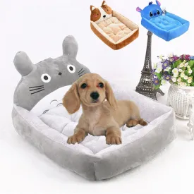 Cute Cartoon Pet Beds Bed Washable