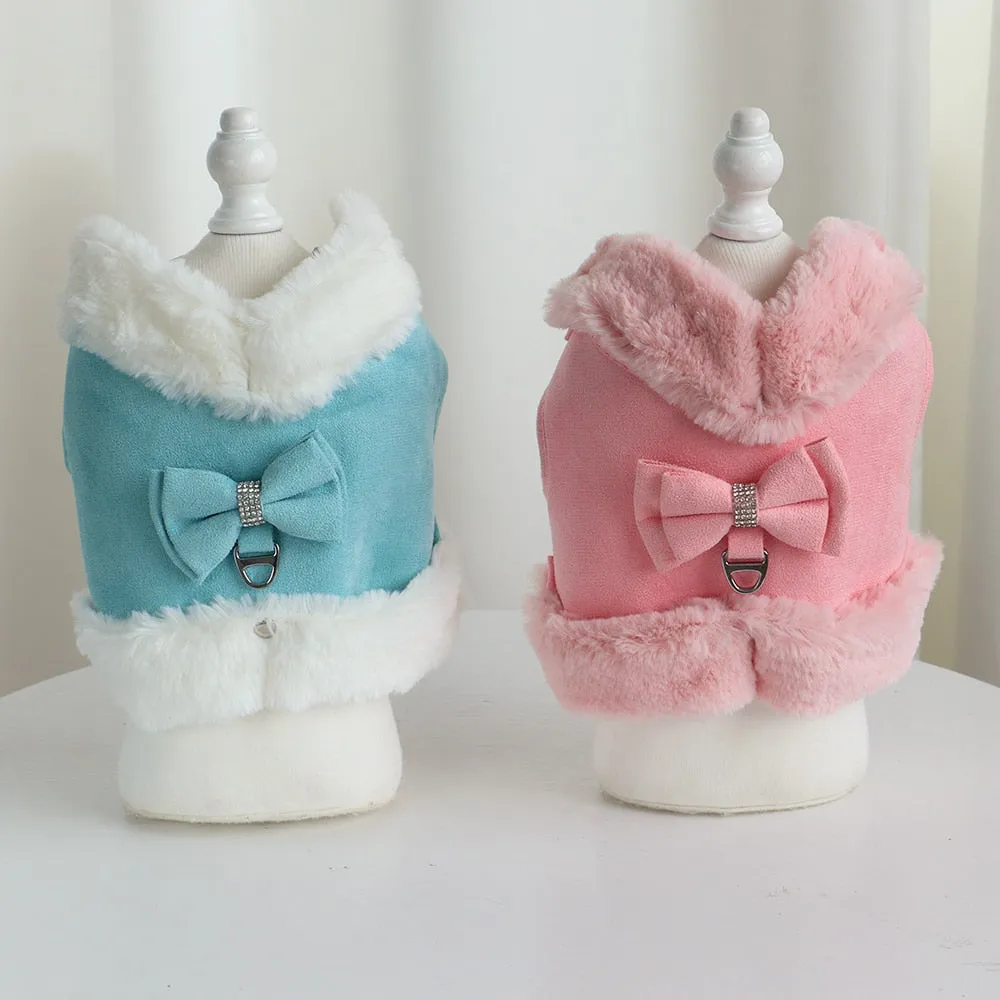 Cute Yorkie Dog Harness Leash