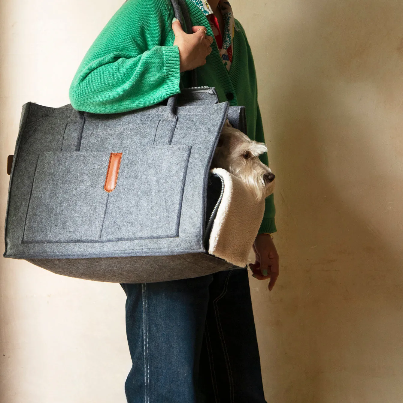 Dog Carrier Stella (Gray) by Nooee Pet