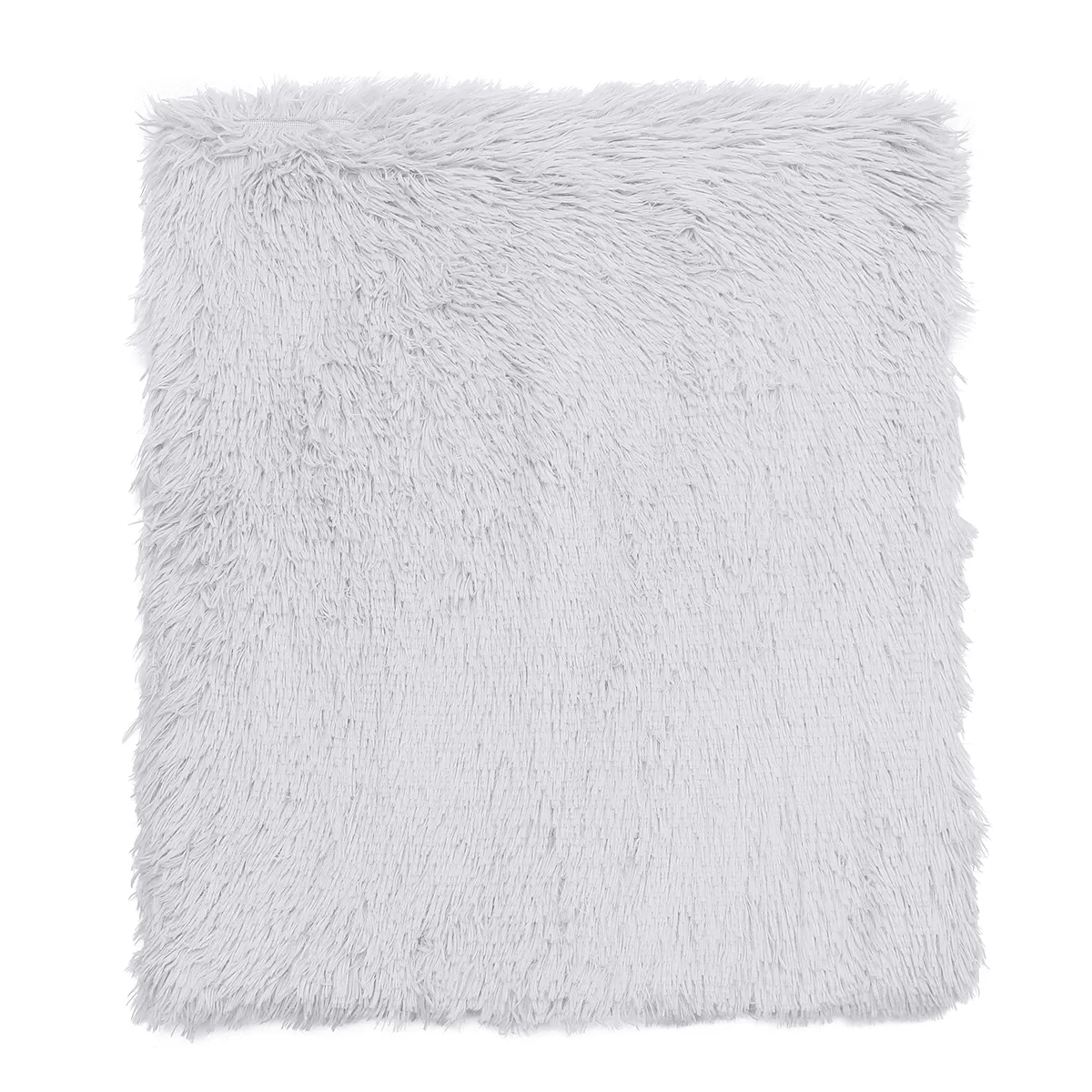 Dog Cat Long Plush Puppy Cushion Mat Soft Pet Bed Winter Warm Sleeping Bed for Dogs Kennel Portable Cat Supplies