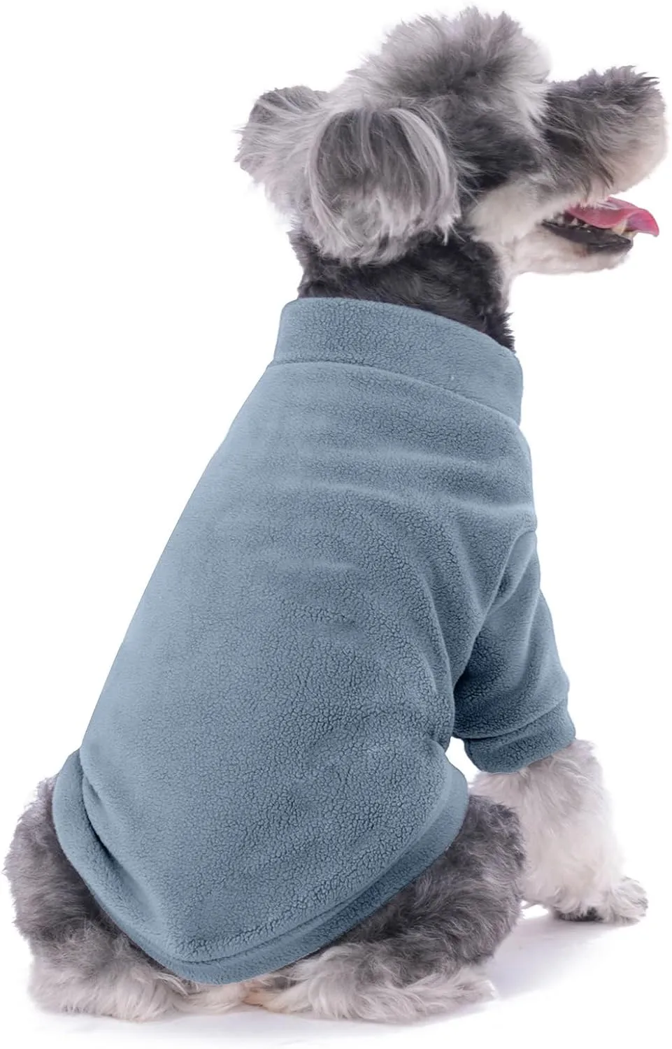 Dog Sweater, 3 Pack Dog Sweaters for Small Dogs Girl Boy, Ultra Soft Warm Puppy Clothes Dog Coat for Winter (Lt Blue Olive Brown, Medium)