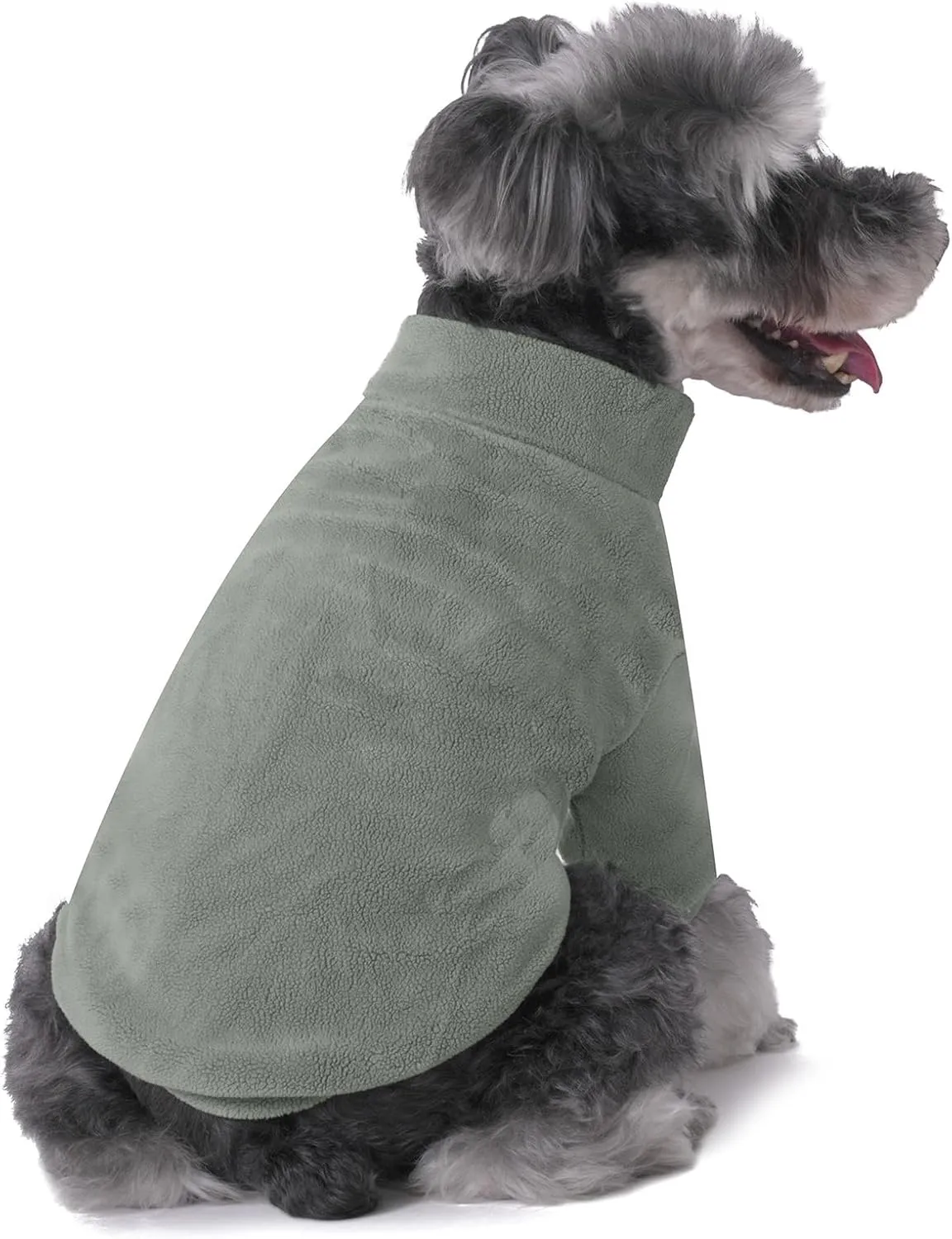 Dog Sweater, 3 Pack Dog Sweaters for Small Dogs Girl Boy, Ultra Soft Warm Puppy Clothes Dog Coat for Winter (Lt Blue Olive Brown, Medium)