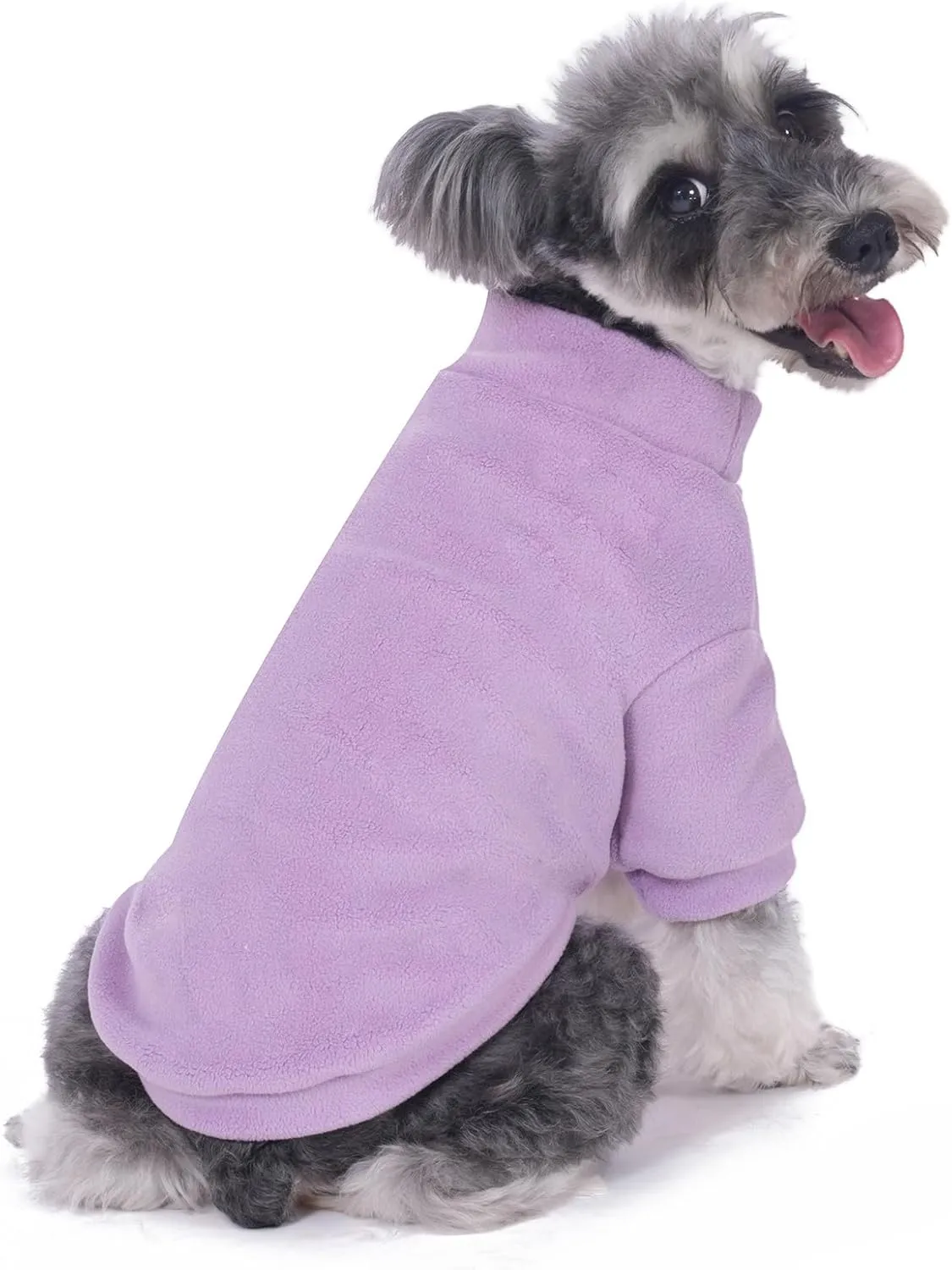 Dog Sweater, 3 Pack Dog Sweaters for Small Dogs Girl Boy, Ultra Soft Warm Puppy Clothes Dog Coat for Winter (Rose Lt Pink Lt Purple, Medium)