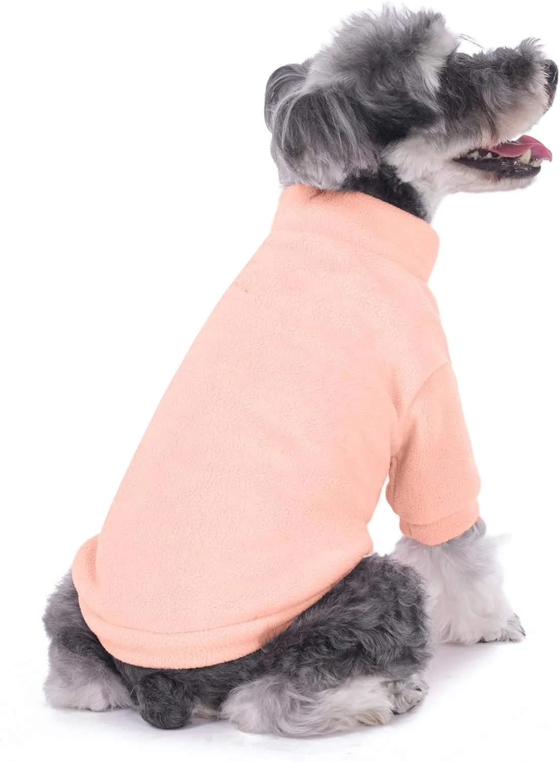 Dog Sweater, 3 Pack Dog Sweaters for Small Dogs Girl Boy, Ultra Soft Warm Puppy Clothes Dog Coat for Winter (Rose Lt Pink Lt Purple, Medium)