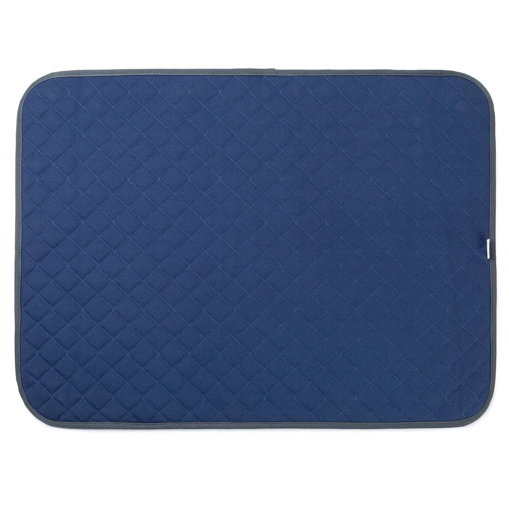 Knight Plaid Pet Mat (blue/grey)