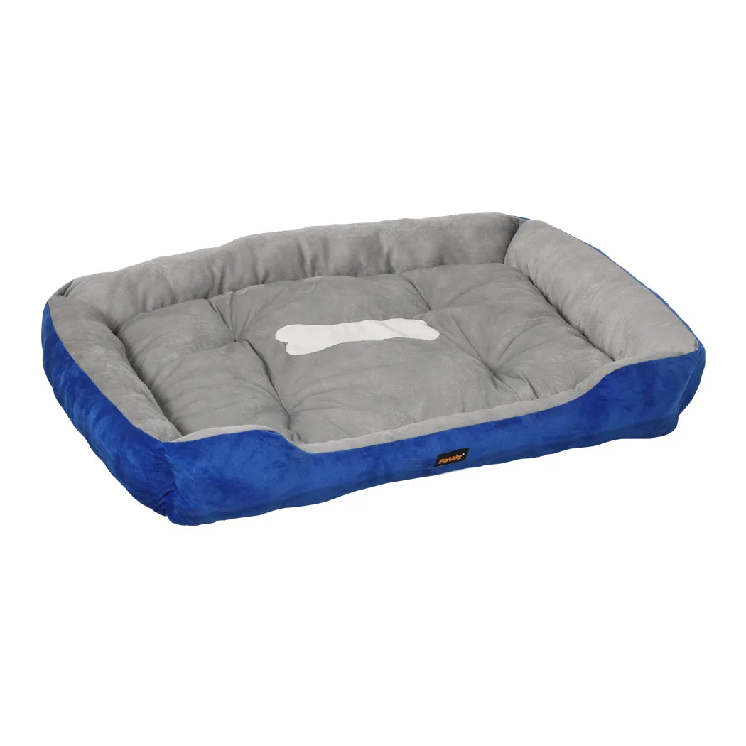 LARGE Dog Beds Pet Mattress Bedding - Navy