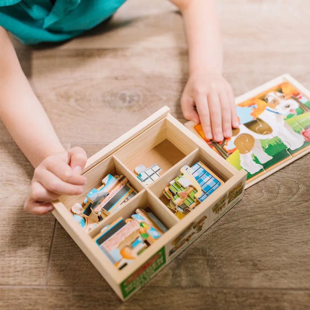 Melissa and Doug Pets Puzzles in a Box