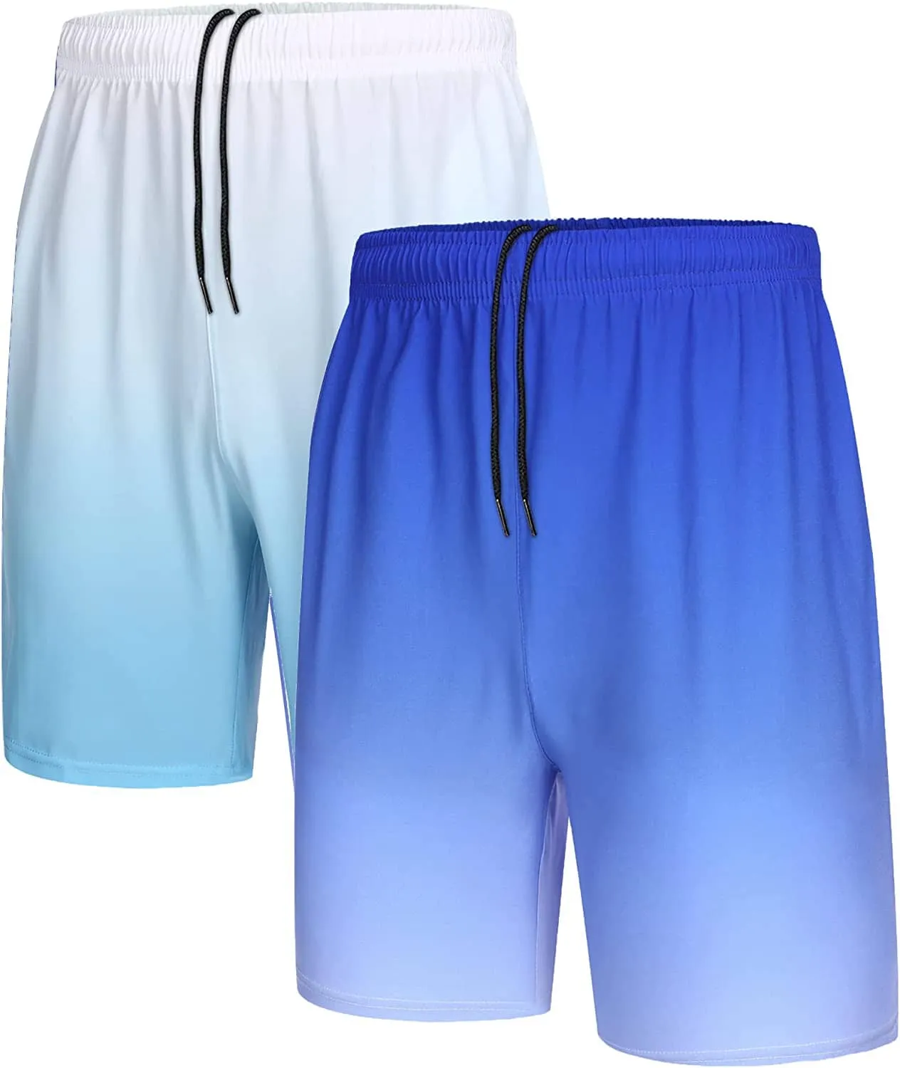 Men's 2 Pack Gym Workout Shorts (US Only)