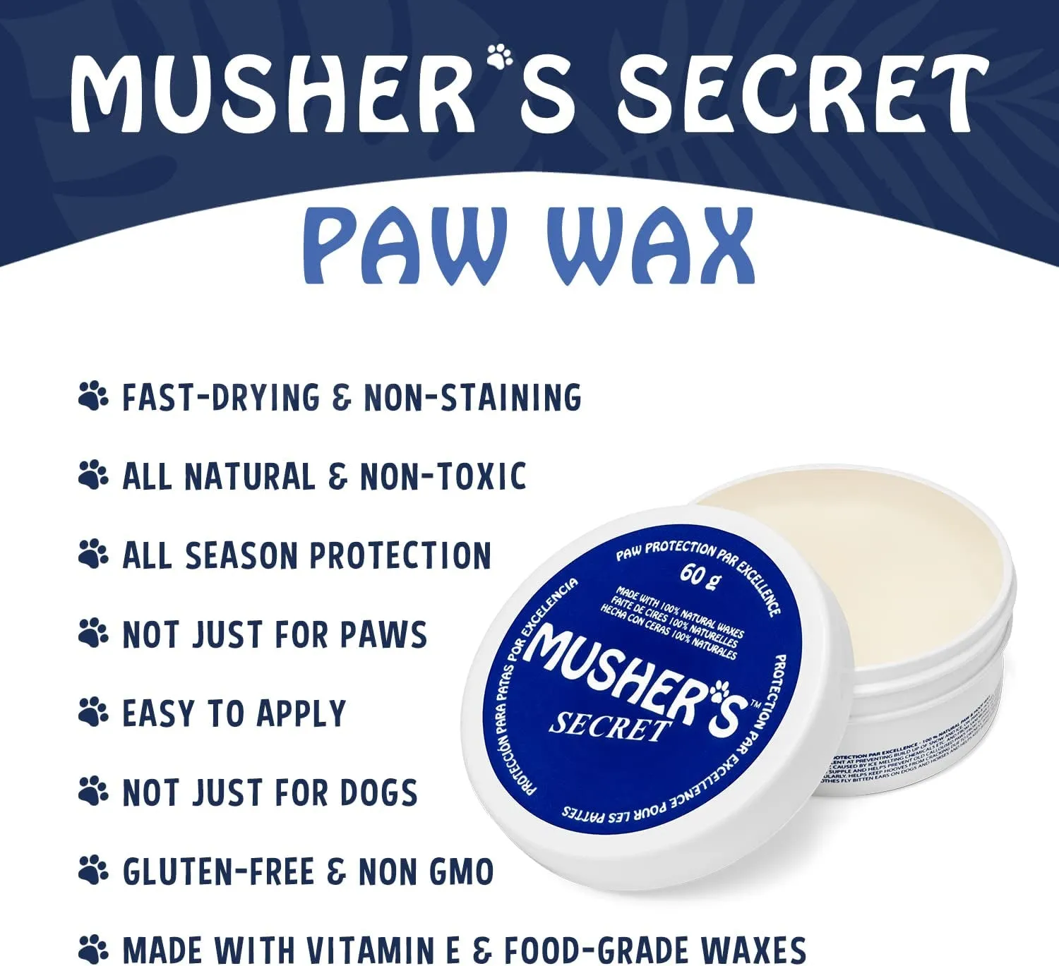 Moisturizing Dog Paw Balm 60 G (2.1 Oz)