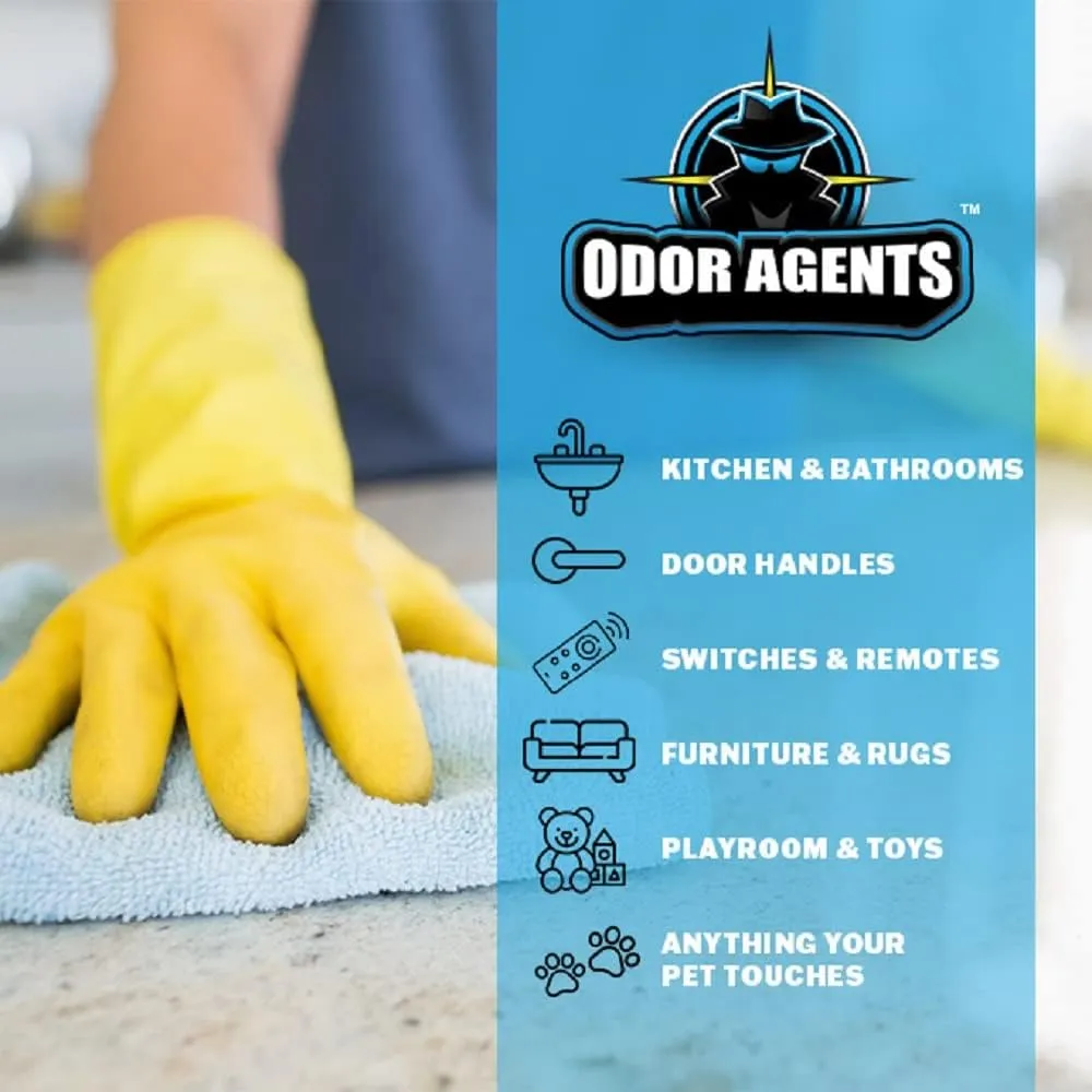 Multi-Purpose Odor Eliminator - Terminates Air & Surface Odors in Pet Areas, Bathrooms, Kitchens, Carpet, Shoes, Gyms, Sporting Equipment & More, 2023 Launch Date