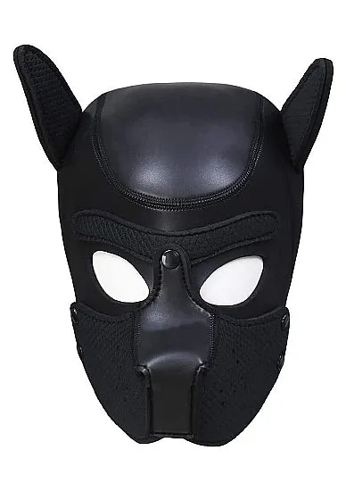 Neoprene Puppy Hood Black