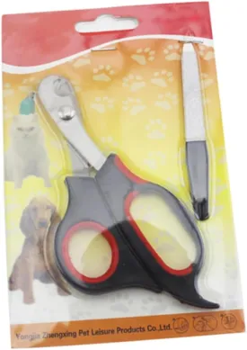 Pet Nail Clipper Set Nail Grinder for for Small to Medium Cats Safety Guard