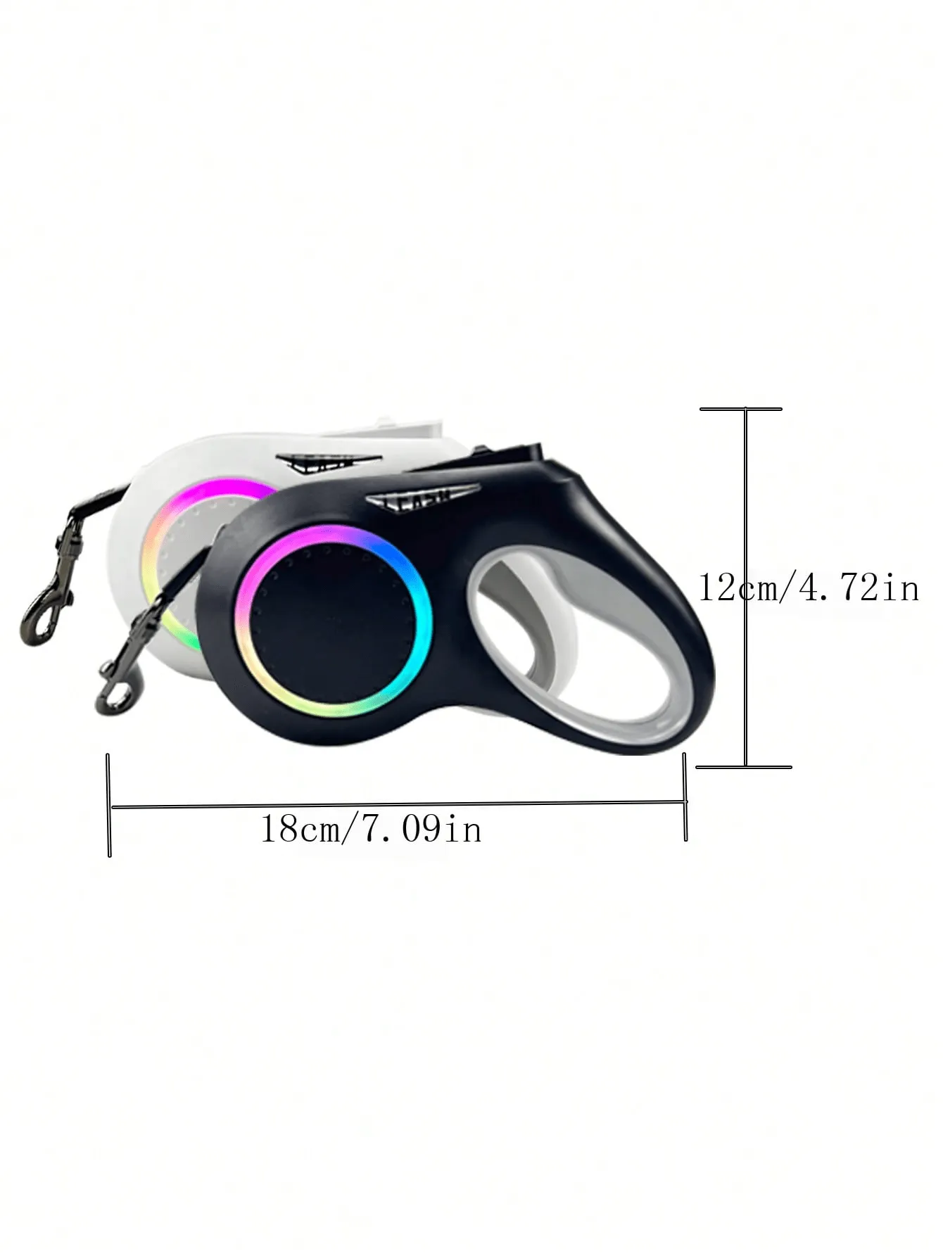 Pet Products Cross-Border New Dog Leash Automatic Retractable Leash Recharging Dog Leash Wholesale Large Dog Leash