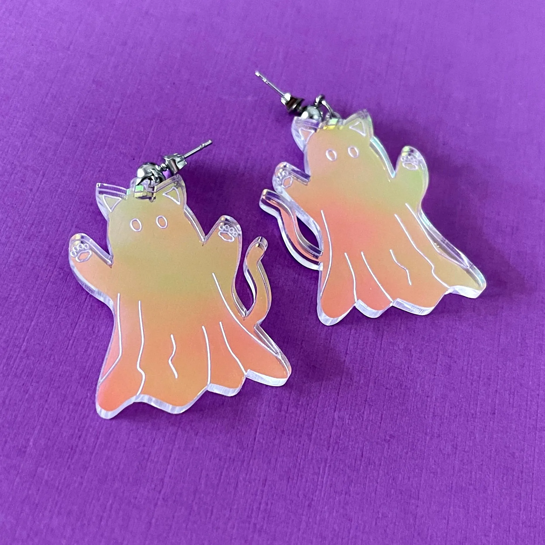 Pussycat Poltergeist Earrings