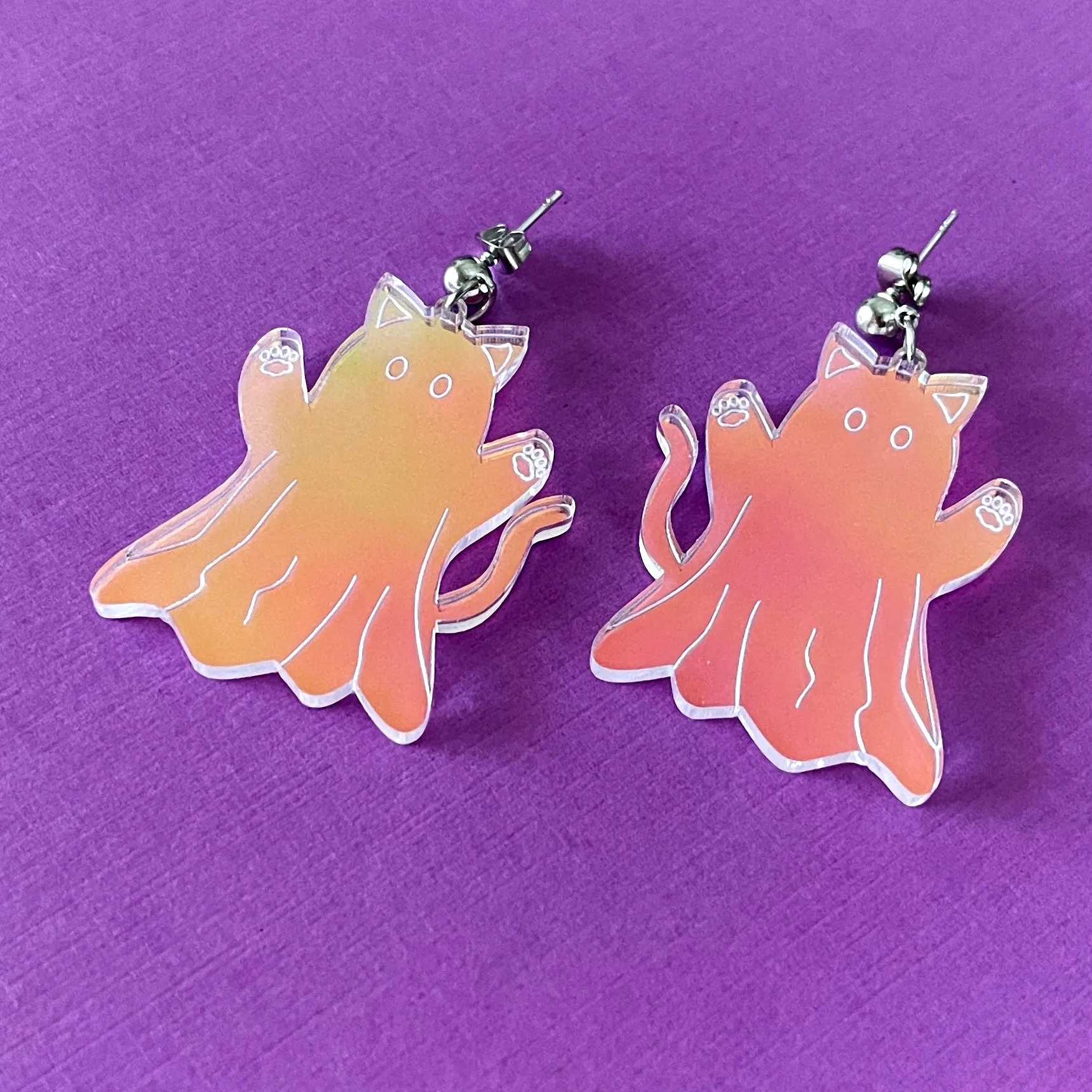 Pussycat Poltergeist Earrings