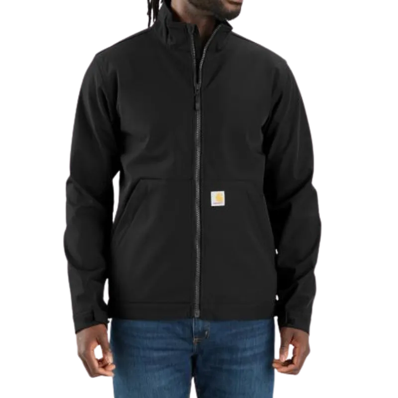 Rain Defender Relaxed Fit Softshell Jacket | Black