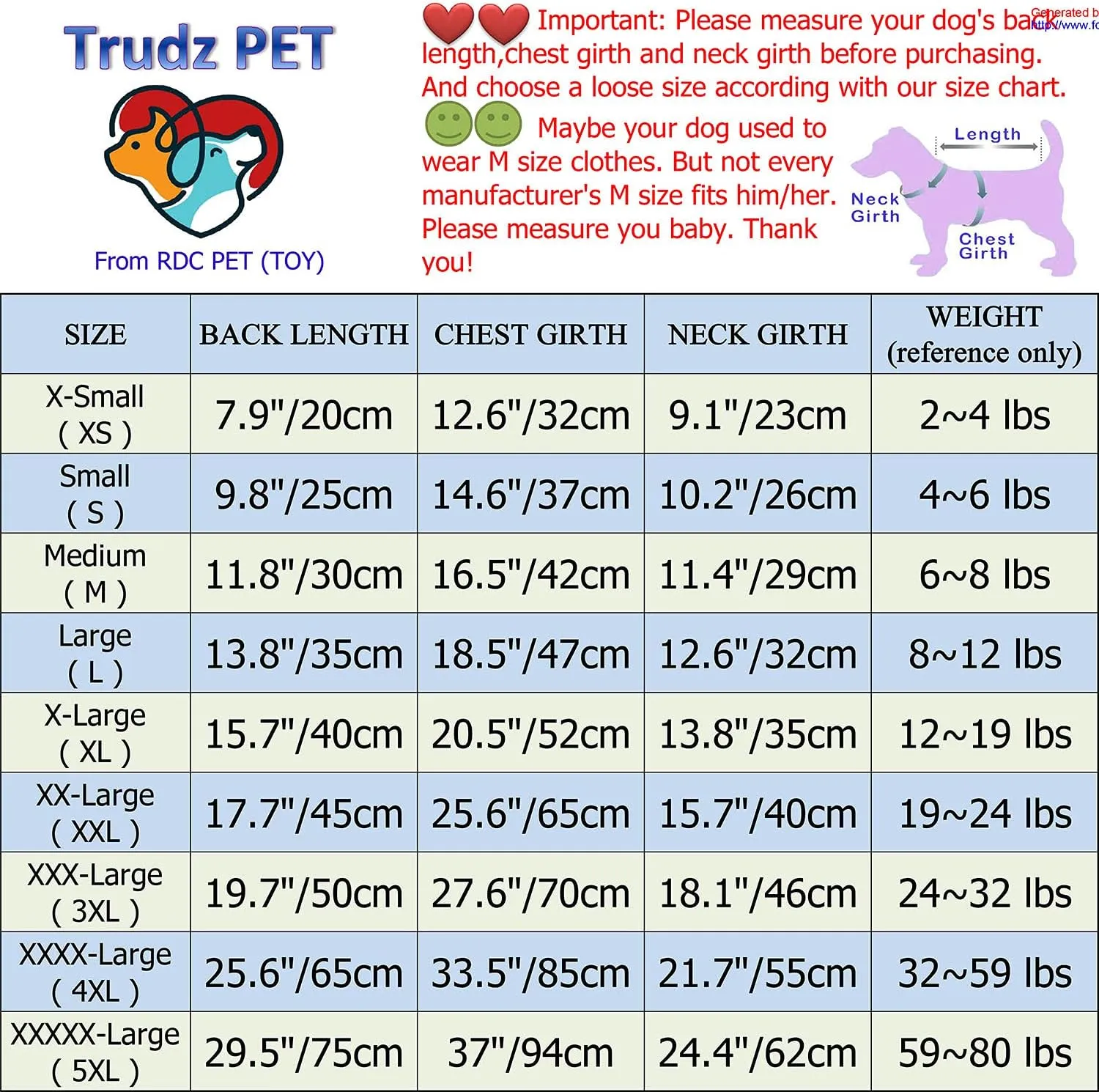 Security Dog Hoodies Dog Clothes Apparel Winter Sweatshirt Warm Sweater Cotton Puppy Small Dog Hoodie for Small Dog Medium Large Dog Cat (Black, S)