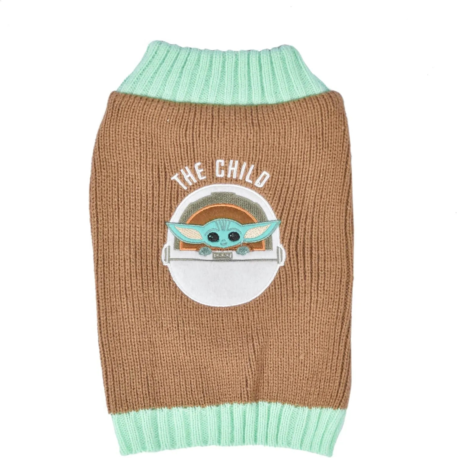 STAR WARS for Pets The Mandalorian Dog Sweater, Small (S) | The Mandalorian & GROGU Sweater for Dogs | STAR WARS Pet Apparel, STAR WARS Sweater for Dogs