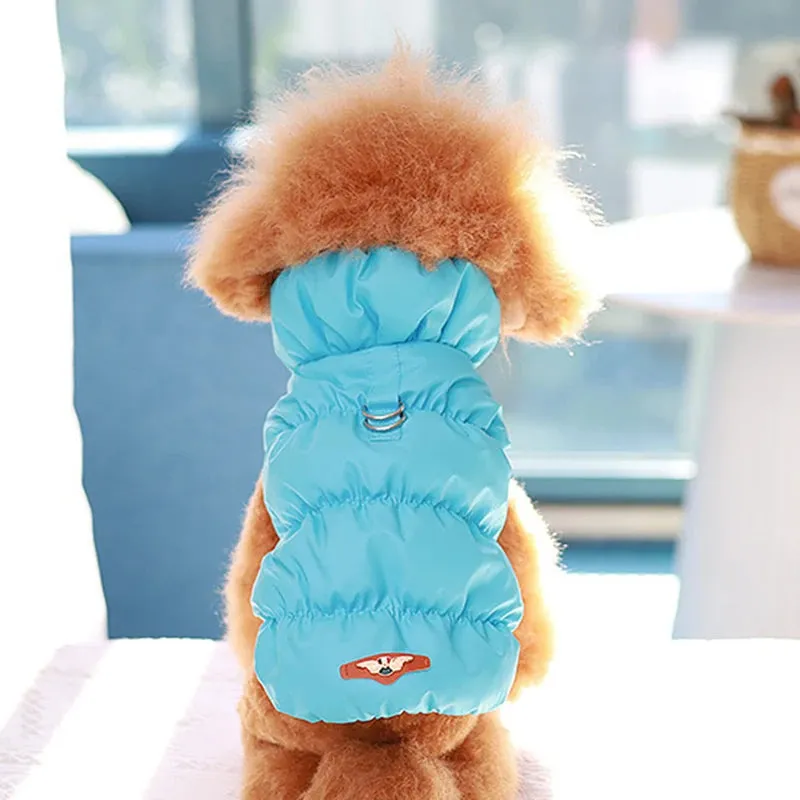 Warm Dog Clothes - Soft French Bulldog Clothing - Pet Jacket with Fleece Lining - Cat and Puppy Coat Outfit for Small to Medium Dogs, including Chihuahuas and Yorkshires