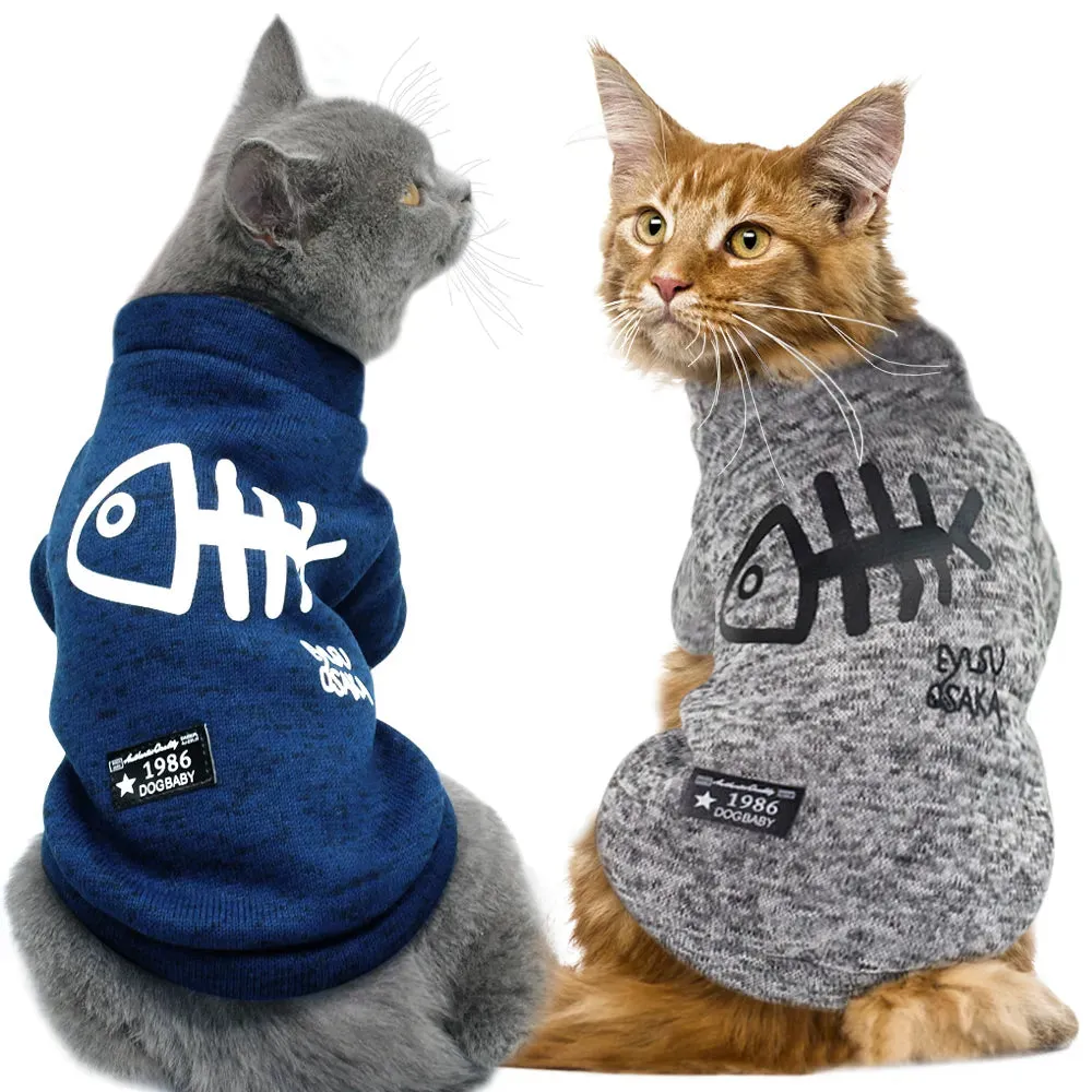Winter Cat Clothes - Keep Your Small and Medium Dogs, Cats, Kittens, and Kitties Warm with Hoodies - Ideal Pet Clothing for Dogs and Cats - Cozy Outfits, Coats, Jackets, and Costumes